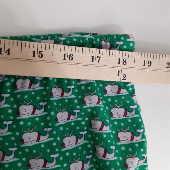 Vineyard Vines Flannel Pajama Pants Christmas Whales Rudolph Womens S Flannel - Picture 7 of 9